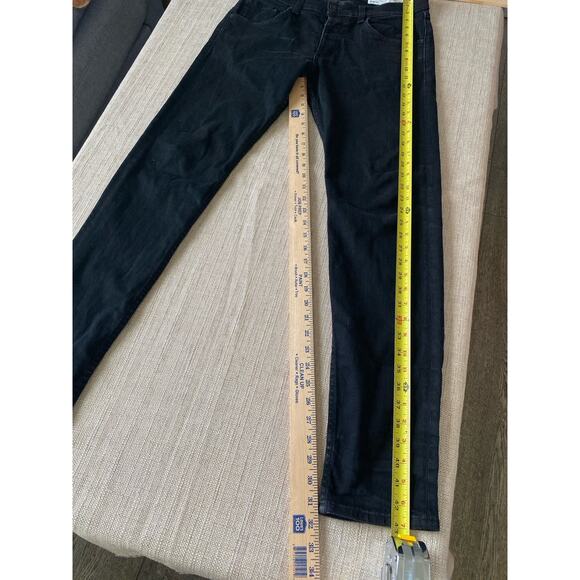Rag & Bone Fit 1 Extra Slim Black Denim Jeans Size 33 – Made in USA - Picture 2 of 12